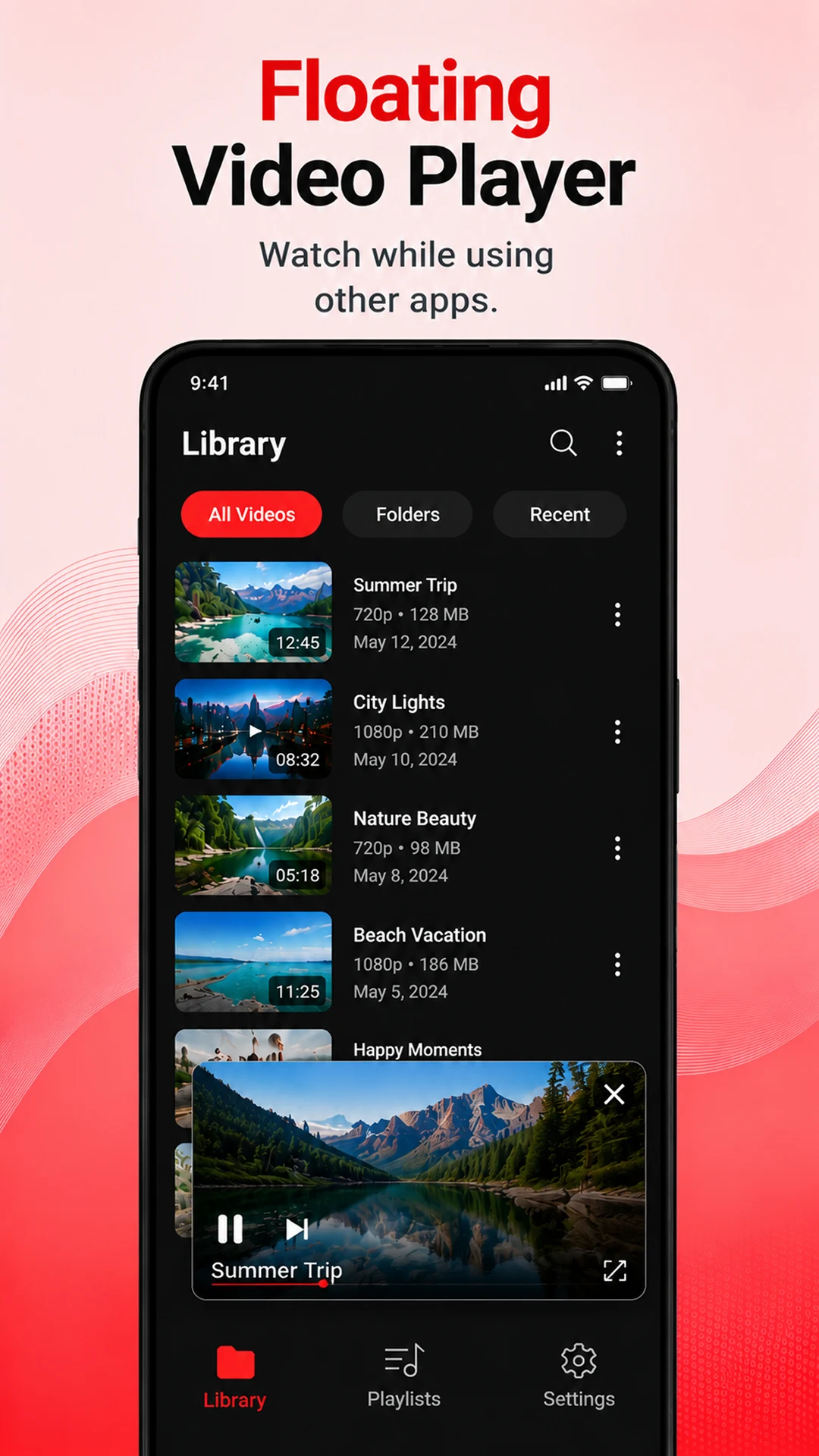 PlayTube : Video & MP3 Player screenshot
