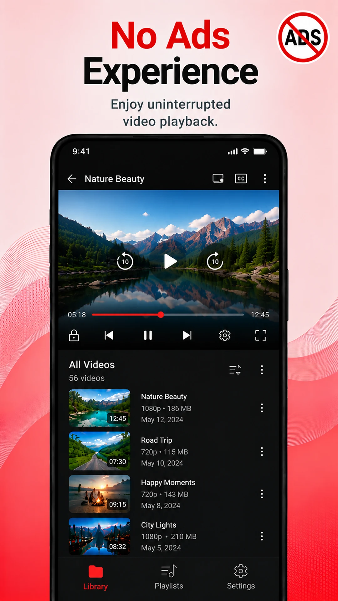 PlayTube : Video & MP3 Player screenshot